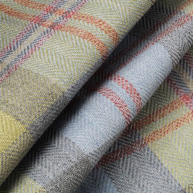 Yellow, Light Blue, Pink  Flannel