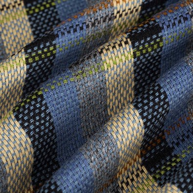 Blue and yellow  Wool