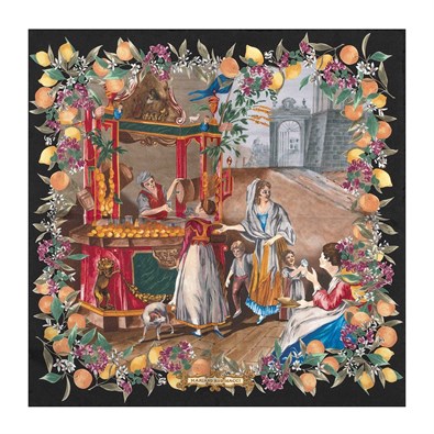 Pochette acquafrescaio nero