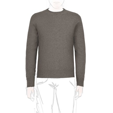 Mud cashmere crew-neck sweater