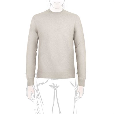 Pearl cashmere crewneck
