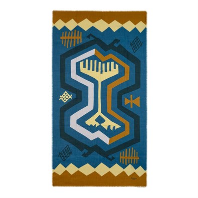 Konia scarf in caramel cashmere