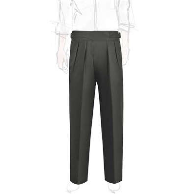 Vintage archive green cotton Manny trousers