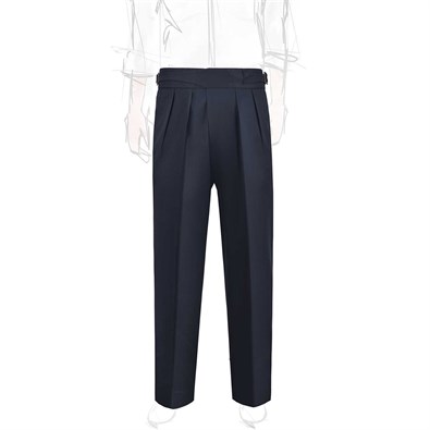 Vintage archive blue cotton Manny trousers