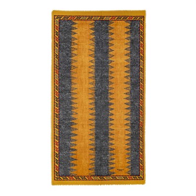 Minorca scarf in ochre cashmere