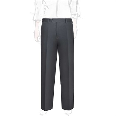 Navy blue cotton trousers