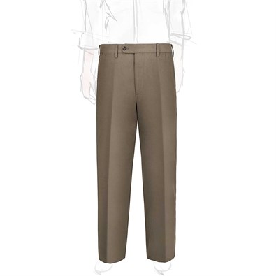 Mud cotton trousers