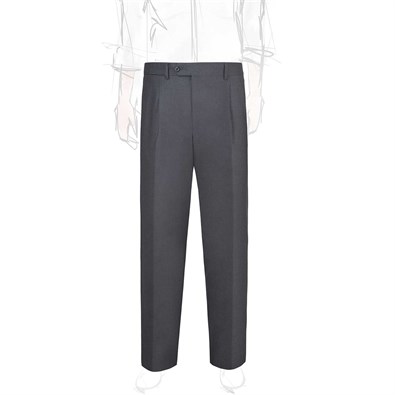 Dark Gray 2 pinces tasmania trousers