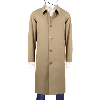 Beige Raglan raincoat