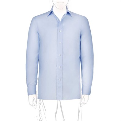 Light blue cotton shirt