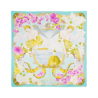 Aqua green Sirenuse scarf
