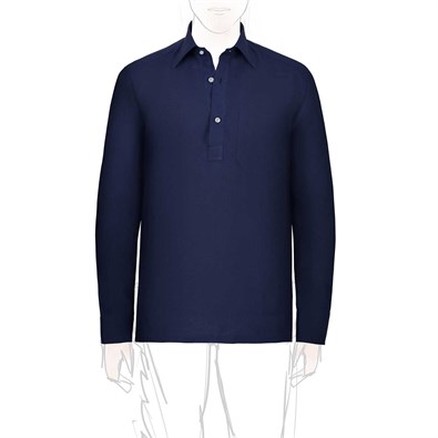 Bluette linen polo shirt