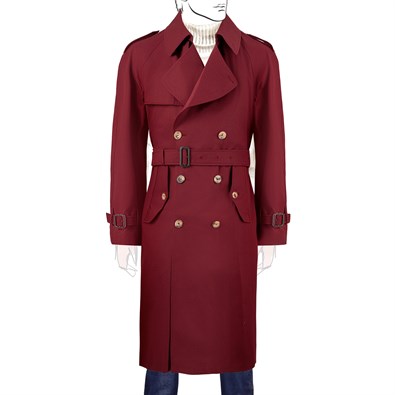 Bordeaux Waterproof trench coat