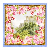 Villa Lucia light blue scarf