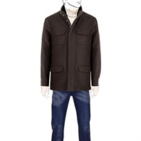 Brown cashmere jacket