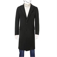 Green cashmere coat