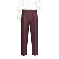 Bordeaux linen leisure pants