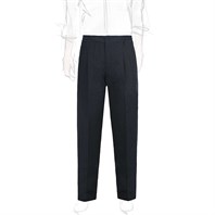 Blue linen leisure pants