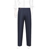 Blue cotton genny trousers