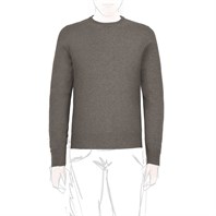 Mud cashmere crew-neck sweater