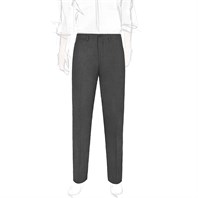 Dark grey flannel trousers