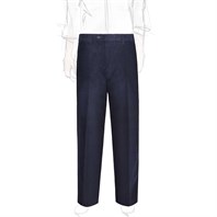 Night blue corduroy trousers