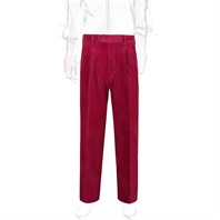 Cherry 2 pleated corduroy trousers
