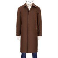 Brown Llama raglan coat