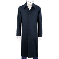 Blue Raglan raincoat