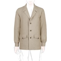 Capri jacket in beige linen 