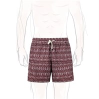 Bordeaux azteco swimtrunks