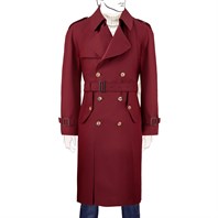 Bordeaux Waterproof trench coat